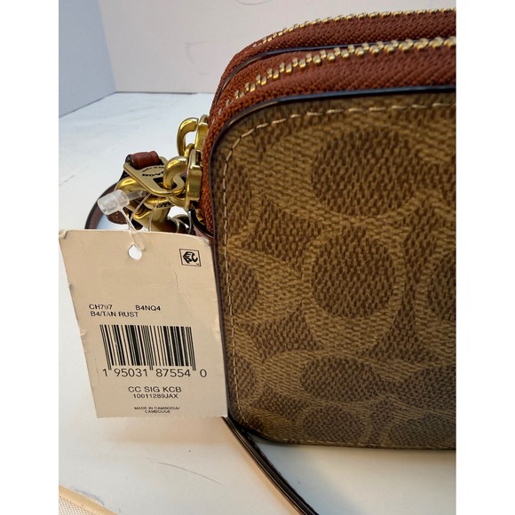 Coach Women's Kira Colorblock Signature Canvas Crossbody Bag - Picture 10 of 11